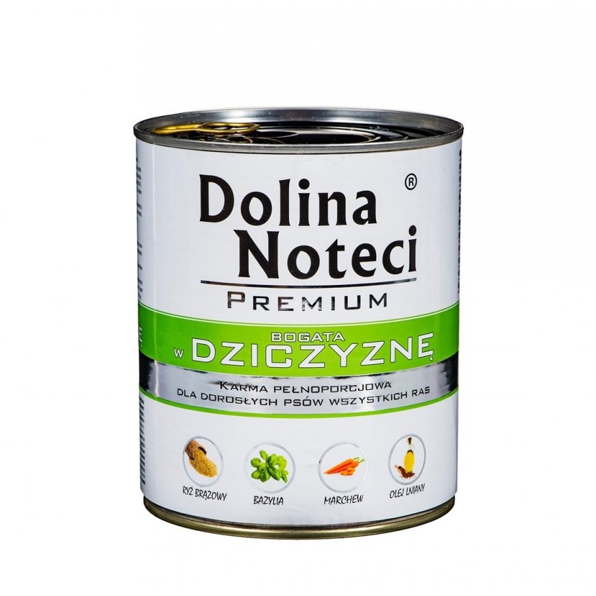 Dolina Noteci Premium dog food with game meat 800g