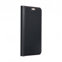 LUNA Book Carbon dėklas, skirtas SAMSUNG A57 5G, juodas