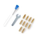 0.4mm/0.6mm/0.8mm/1mm düüside komplekt Elegoo Neptune 4 Plus/4 Max 3D printeritele - vaskne 0.4mm/0.6mm/0.8mm/1mm düüside komplekt Elegoo Neptune 4 Plus/4 Max 3D printeritele - vaskne