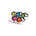 FLEXI Smycz automatyczna UUS NEON M 5 m taśma FLEXI Smycz automatyczna UUS NEON M 5 m taśma