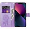 Oem MEZZO grāmatu vāks, kas paredzēts Samsung Galaxy A15 4G / A15 5G, sapņu ķērājs, violetā krāsā. Oem MEZZO grāmatu vāks, kas paredzēts Samsung Galaxy A15 4G / A15 5G, sapņu ķērājs, violetā krāsā.