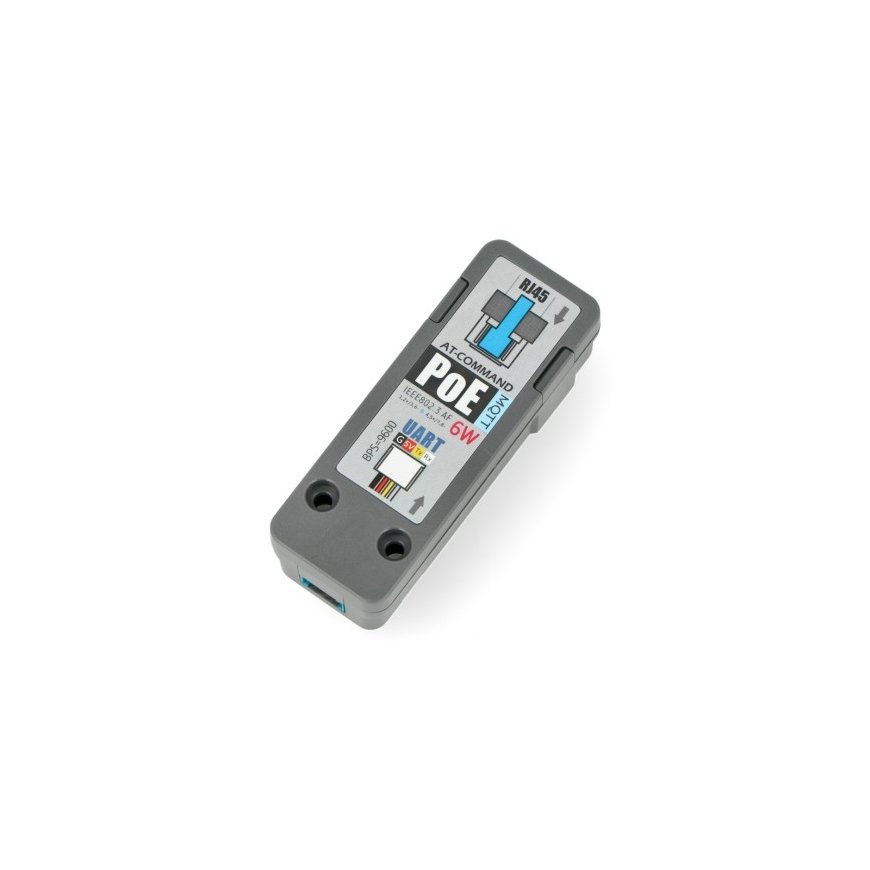 MQTT PoE - MQTT Ethernet connection module with PoE port - W5500 - device expansion module designed for M5Stack development modu