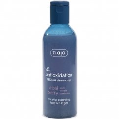 Ziaja micelārais gēls ar Acai ogu skrubi (Micellar Cleansing Face Scrub Gel) 200 ml