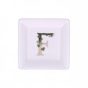 LA PORCELLANA BIANCA ADORATO Square Plate 10 cm, F pattern LA PORCELLANA BIANCA ADORATO Square Plate 10 cm, F pattern