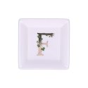 LA PORCELLANA BIANCA ADORATO Square Plate 10 cm, F pattern LA PORCELLANA BIANCA ADORATO Square Plate 10 cm, F pattern