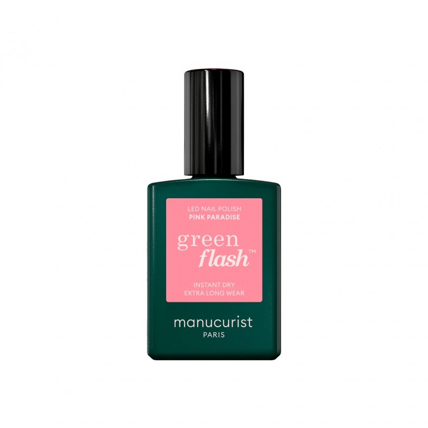 Manucurist Žalias Flash Nagu laka Rožā Paradīze 15ml