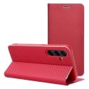 OEM "LUNA Book" gold case for "SAMSUNG A17", red OEM "LUNA Book" gold case for "SAMSUNG A17", red