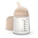 SUAVINEX ZERO ZERO ANTI-COLIC BOTTLE WITH ADJUSTABLE FLOW TEAT, 180 ML, FROM +0 MONTHS, LIGHT SUAVINEX ZERO ZERO ANTI-COLIC BOTTLE WITH ADJUSTABLE FLOW TEAT, 180 ML, FROM +0 MONTHS, LIGHT