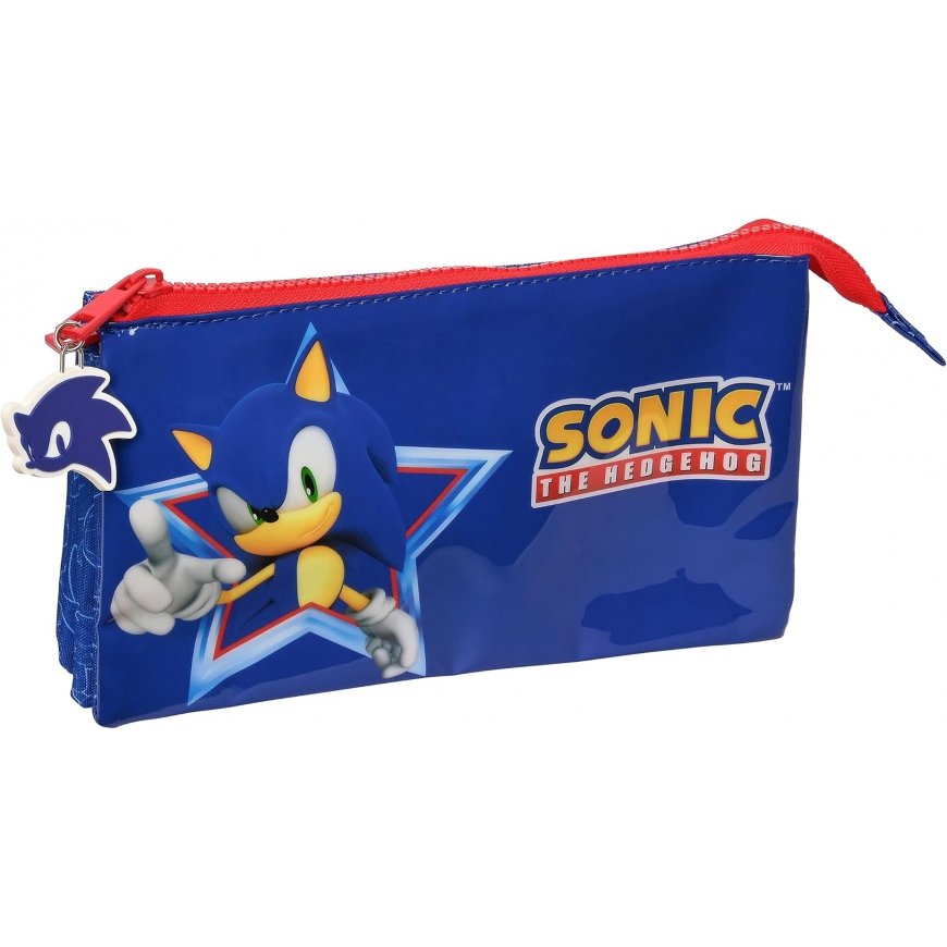 Safta Тройной пенал Sonic the Hedgehog
