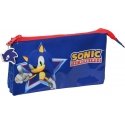 Safta Тройной пенал Sonic the Hedgehog Safta Тройной пенал Sonic the Hedgehog