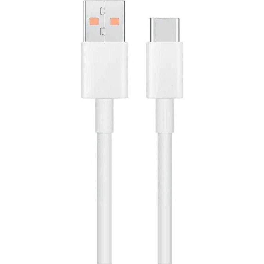 XIAOMI oriģinālais kabelis USB A uz Type C 1 m baltā krāsā bulk iepakojums
