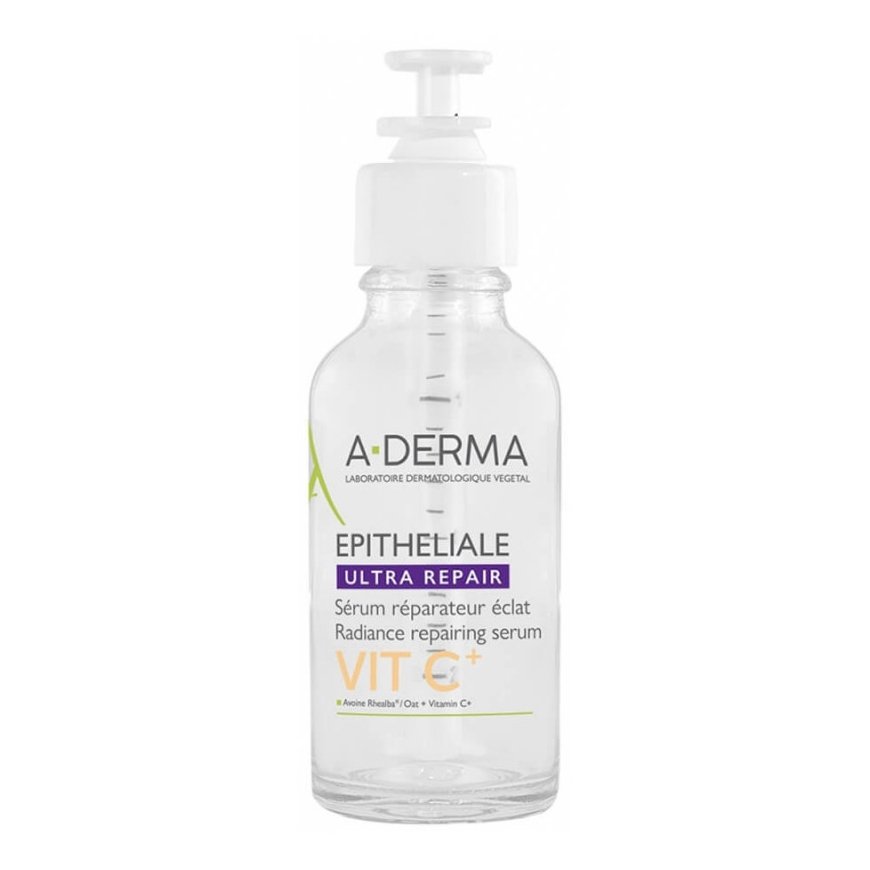 A-Derma Epitheliale Ultra Repair Vitamin C Radiance serumas veidui, 30 ml