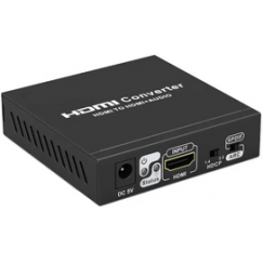 Spacetronik HDMI-Audio Extractor SPDIF R/L Socket ARC SPH-AE04