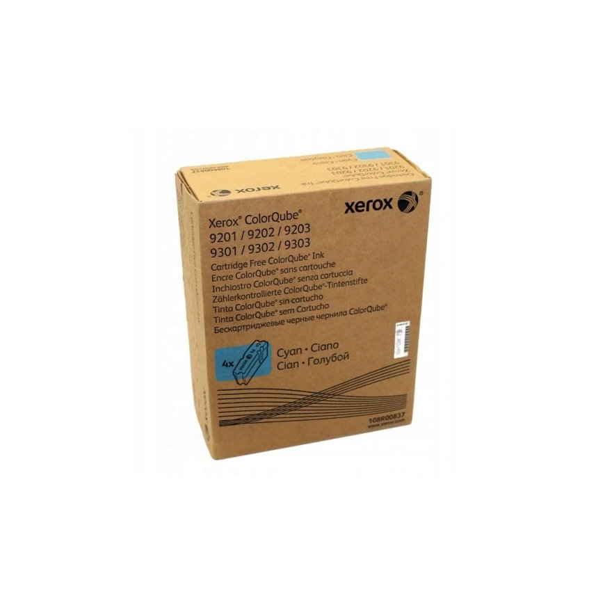 Xerox alkuperäinen muste / tintti 108R00837, syaani, 40000s, 4 kpl.