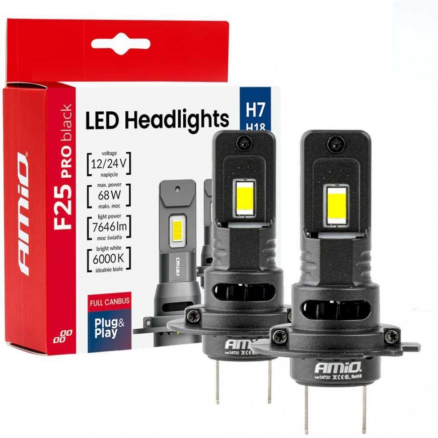 AMiO LED spuldzes F25 Sudrabains FULL