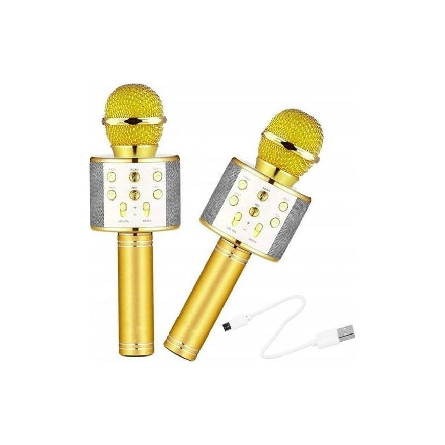 T&G Langaton karaokemikrofoni WS-858 Gold