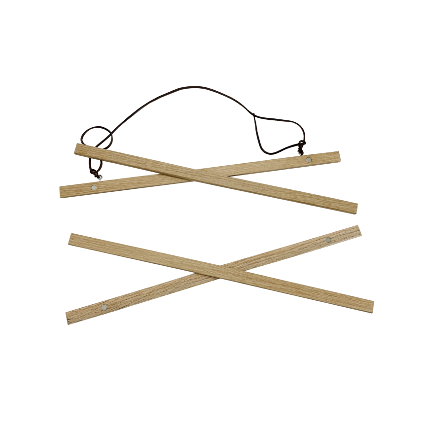 Nuotraukų rėmelis Focus Poster Hanger Magnetic Oak 31cm