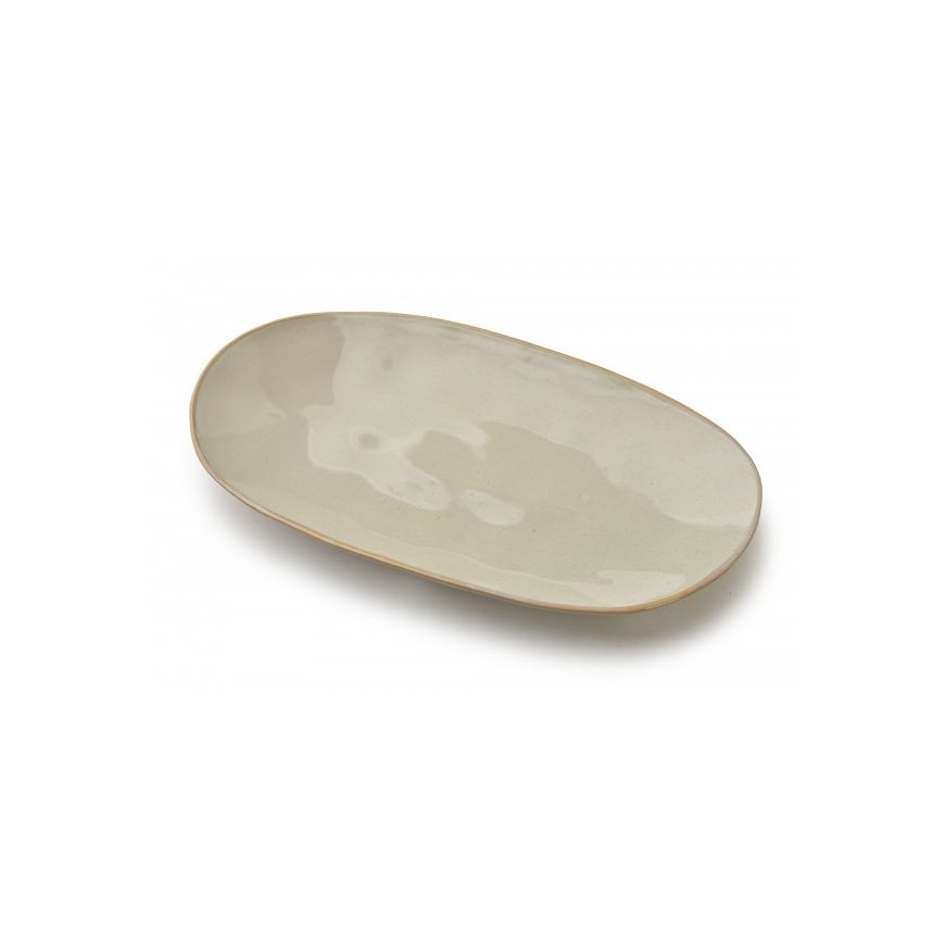 Mondex BASIC NATURE ovāla šķīvis 31x17,5 cm – 2