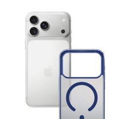 Чехол 3MK Frosty для Apple iPhone 17 Pro синий