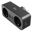 Spacetronik Virtalähde 2xAC 1xUSB 1xUSB-C SPS-PS01B Spacetronik Virtalähde 2xAC 1xUSB 1xUSB-C SPS-PS01B