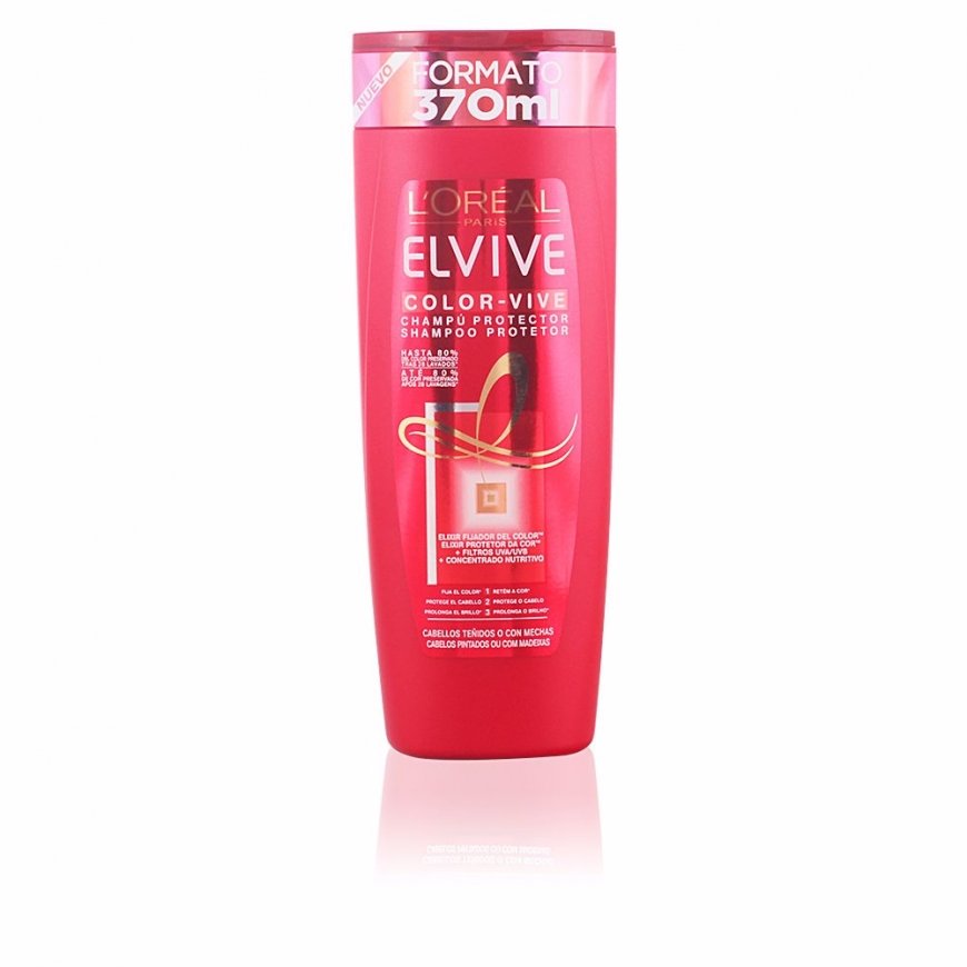 L'Oreal ELVIVE COLOR-VIVE apsauginis šampūnas 1000 ml – 2