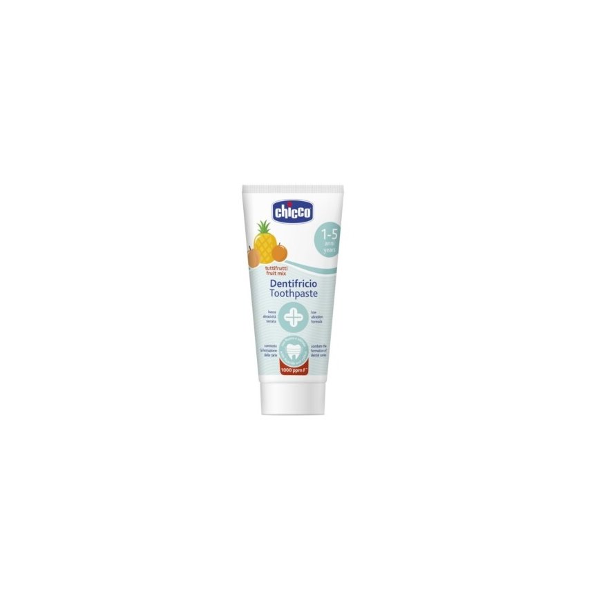 CHICCO 00010608000000 fluoriidiga puuviljade hambapasta 50 ml 1-5aastastele