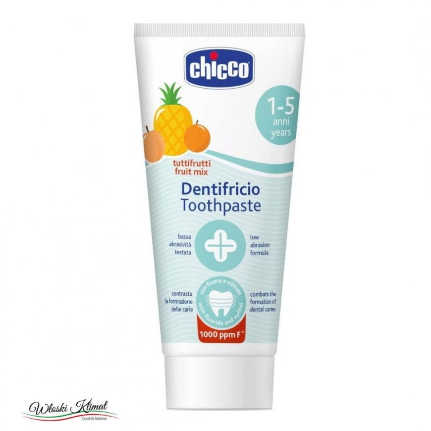 CHICCO 00010608000000 fluoride fruit toothpaste 50 ml 1-5 years – 2