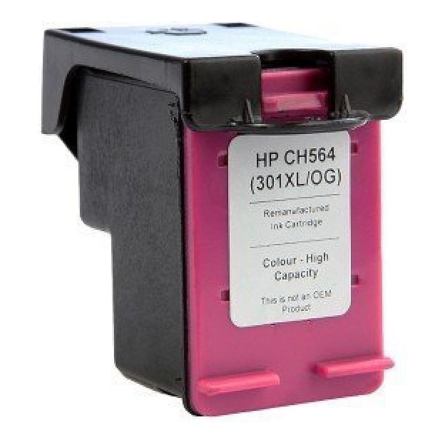 HP CH563EE No.301XL (melna) – 3