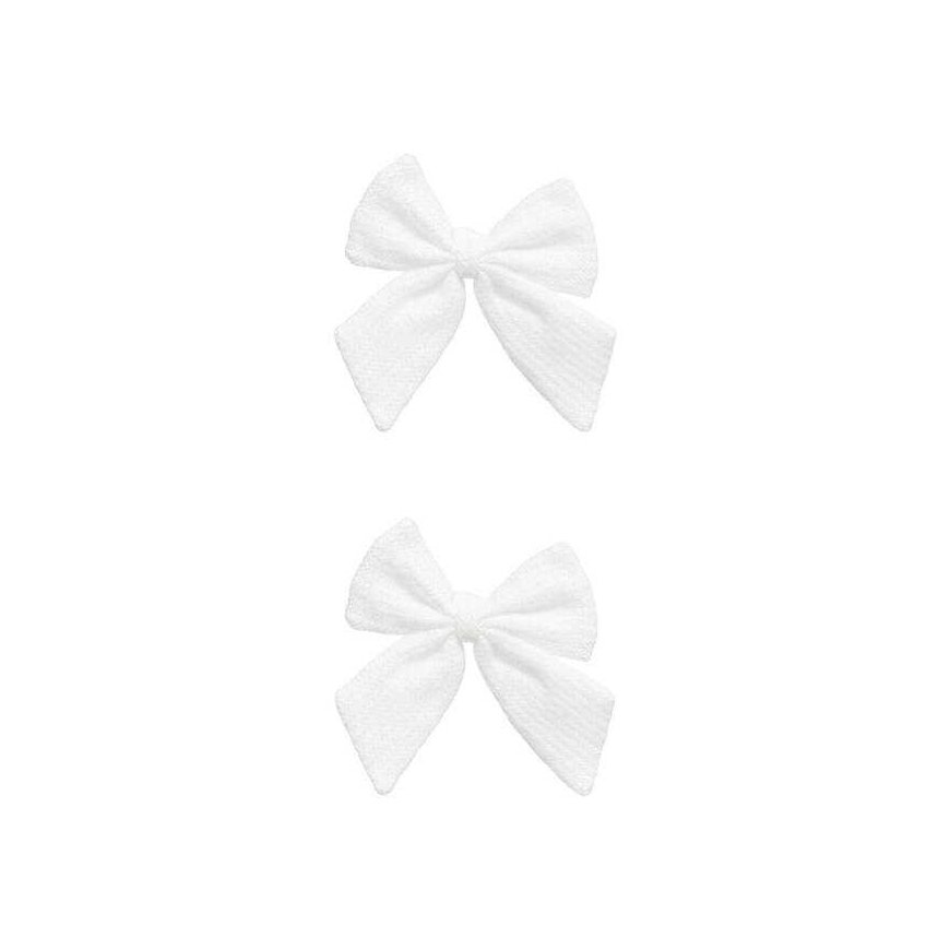 Atmosphera Christmas wreaths, white, 13 x 18 cm