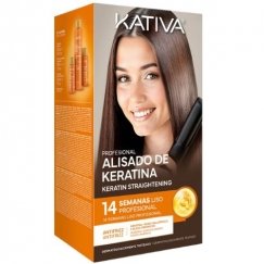 KATIVA PROFESSIONAL BRAZILIAN KERATIN IŠLYGINIMO RINKINYS 4 vnt.
