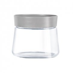 Pasukamas stiklainis su dangteliu 500 ml pilkas LUMINARC