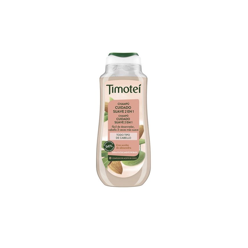 TIMOTEI Gentle Care 2-in-1 šampoon mandli ja kookosõliga 600 ml kõigile juuksetüüpidele – 2