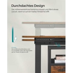 Spacetronik Electric Desk 140x60 SPE-B128BR Astrid