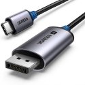 USB šakotuvas Ugreen perjungiklis DisplayPort/USB-C uz USB-C – pelēks USB šakotuvas Ugreen perjungiklis DisplayPort/USB-C uz USB-C – pelēks