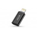 Tech-Protect UltraBoost USB-C (vīriešu) PD 60W 6A / mini jack 3.5mm (sieviešu) - USB-C (sieviešu) - melns Tech-Protect UltraBoost USB-C (vīriešu) PD 60W 6A / mini jack 3.5mm (sieviešu) - USB-C (sieviešu) - melns