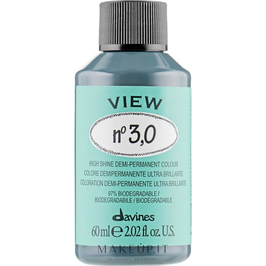 Davines View Demi-Permanent Hair Dye 4.56 Gloss, 60 ml – 2