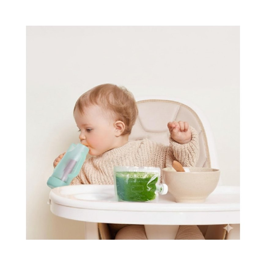 MOMCOZY МНОГОРАЗОВЫЕ МАЙКИ ДЛЯ ПИТАНИЯ ДЛЯ МЛАДЕНЦЕВ, 150 МЛ, 10 ШТ.