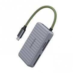 UGREEN CM868 USB-C kaardilugeja 2xSD1xTF 170MB/s (hall)