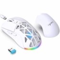 Baseus Bevielė pelė ergonomiška USB 2.4GHz F02 - balta Baseus Bevielė pelė ergonomiška USB 2.4GHz F02 - balta
