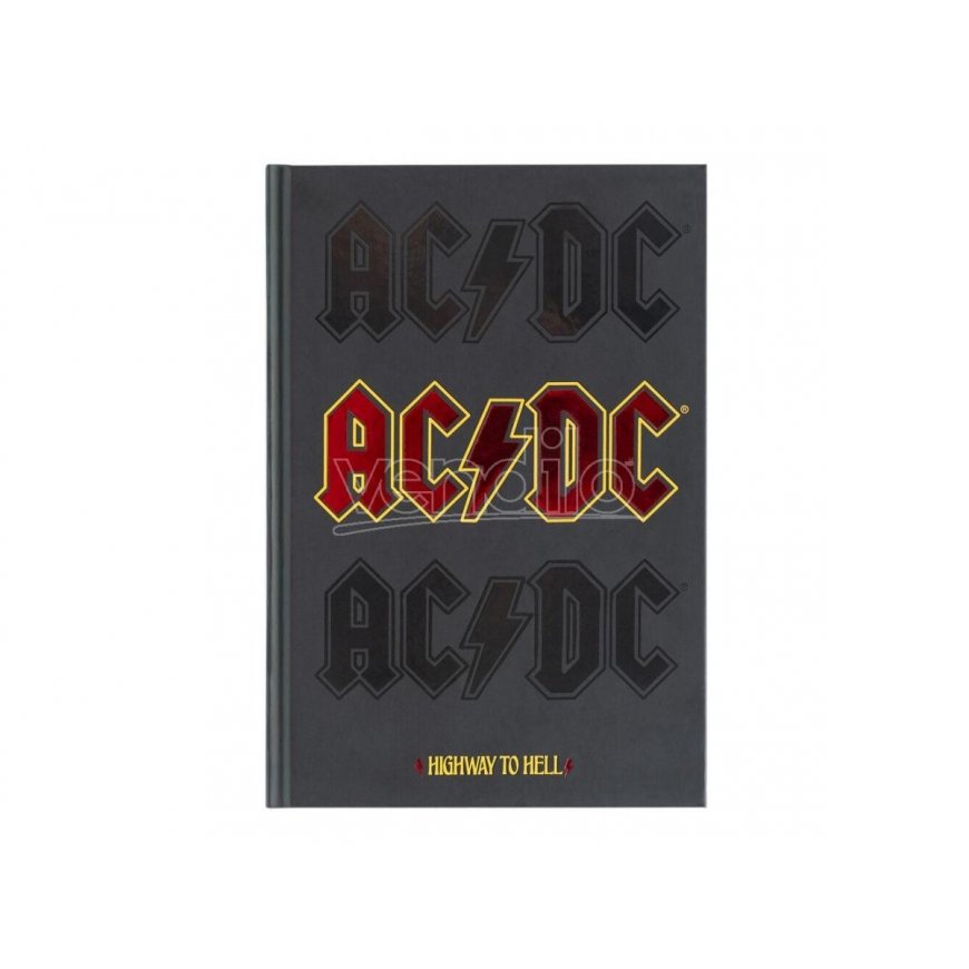 ERIK AC/DC Premium A5 märkmik