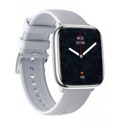 myPhone Watch Pastel 4,45 cm (1.75") AMOLED 40 mm Digitaalinen 390 x 450 pikseliä Kosketusnäyttö Hopea