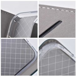 Oem LUNA grāmatu angle pluošto vāciņš, paredzēts SAMSUNG A17, melns