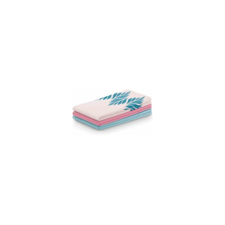 AmeliaHome KIT / AH / LETTY / MIX / LAPAI / TURQ&PINKS / 3 PACK / 50X70