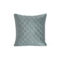 Eurofirany RIA1 Velvet Pillowcase, quilted in a traditional sewing method, 45X45 cm, color: dark turquoise Eurofirany RIA1 Velvet Pillowcase, quilted in a traditional sewing method, 45X45 cm, color: dark turquoise