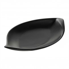 Salsa Boat Platter 22 x 13 cm Black AMBITION