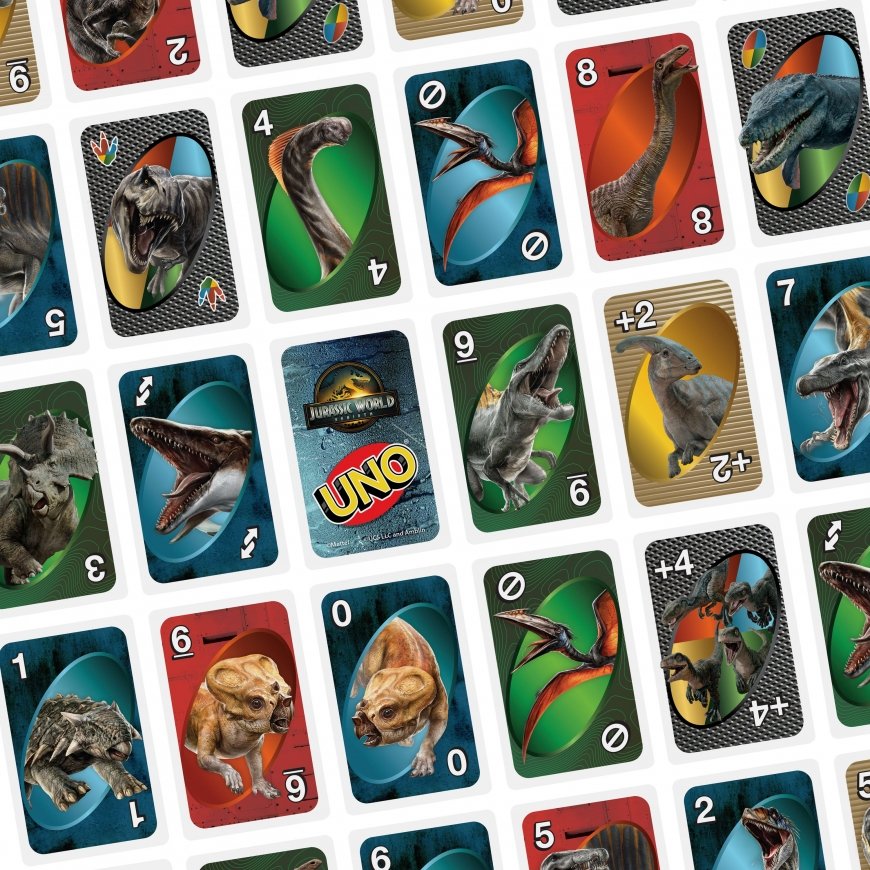 Games UNO Jurassic World Rebirth – 4