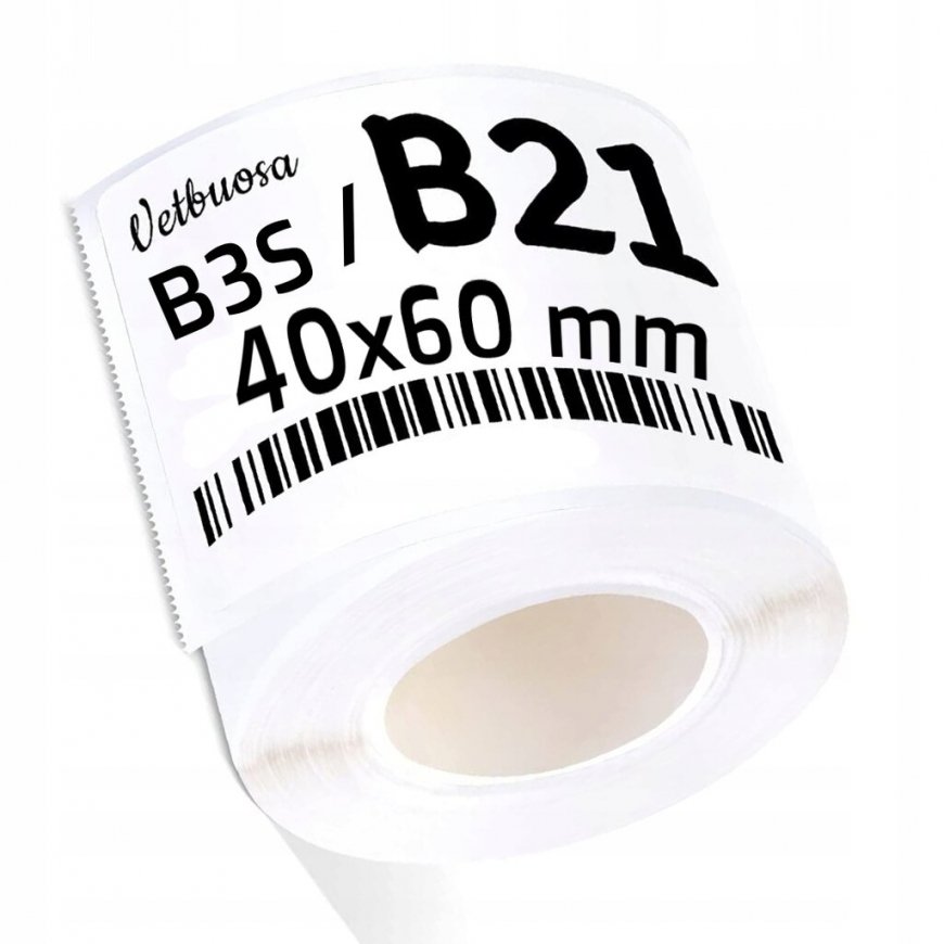 B Series Labels Niimbot 40x60 mm 125 pcs white