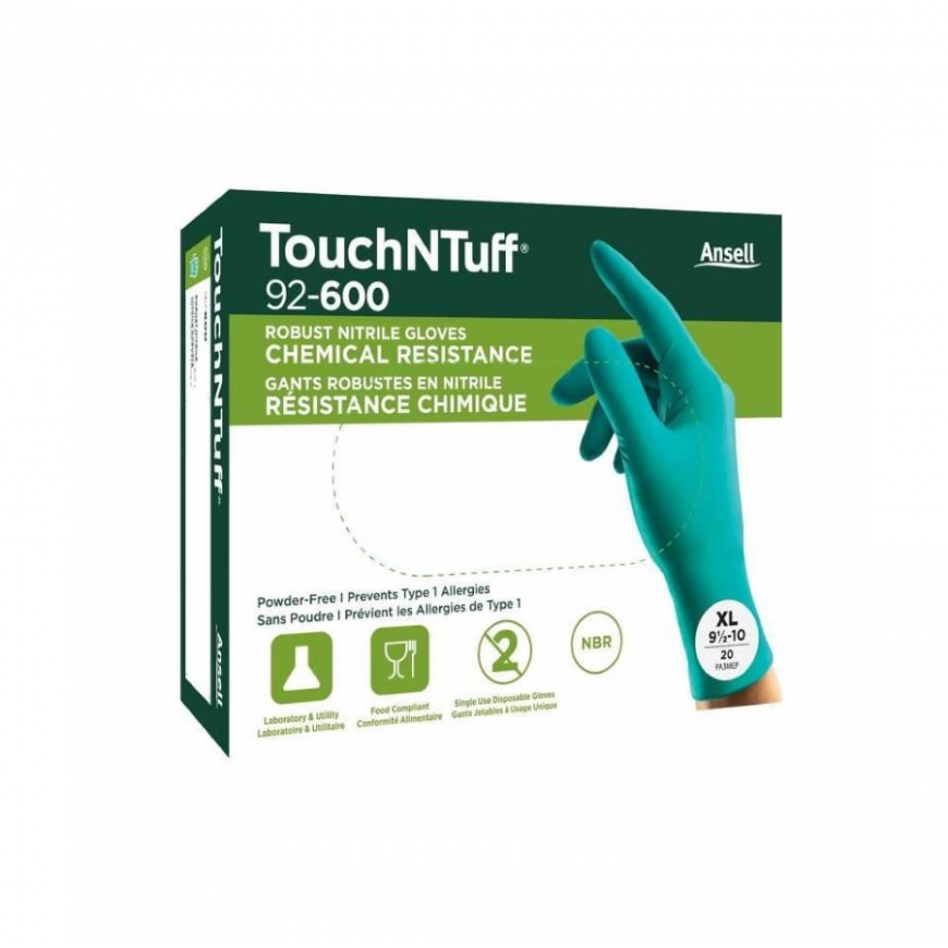 Ansell Vienreizējās nitrila cimdus Ansell TouchNTuff