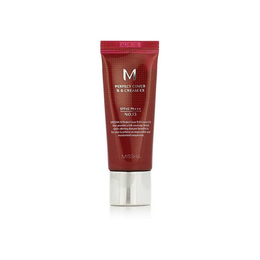 Missha M Perfect Cover BB Cream 13 Bright Beige SPF42/PA+++ BB крем, 20 мл – 2