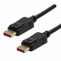 Video kaabel DisplayPort M - DisplayPort M, DP v 1.4, 2m, kullatud pistikud, must, logo blister, 8K@60Hz, 32,4Gb/s Video kaabel DisplayPort M - DisplayPort M, DP v 1.4, 2m, kullatud pistikud, must, logo blister, 8K@60Hz, 32,4Gb/s